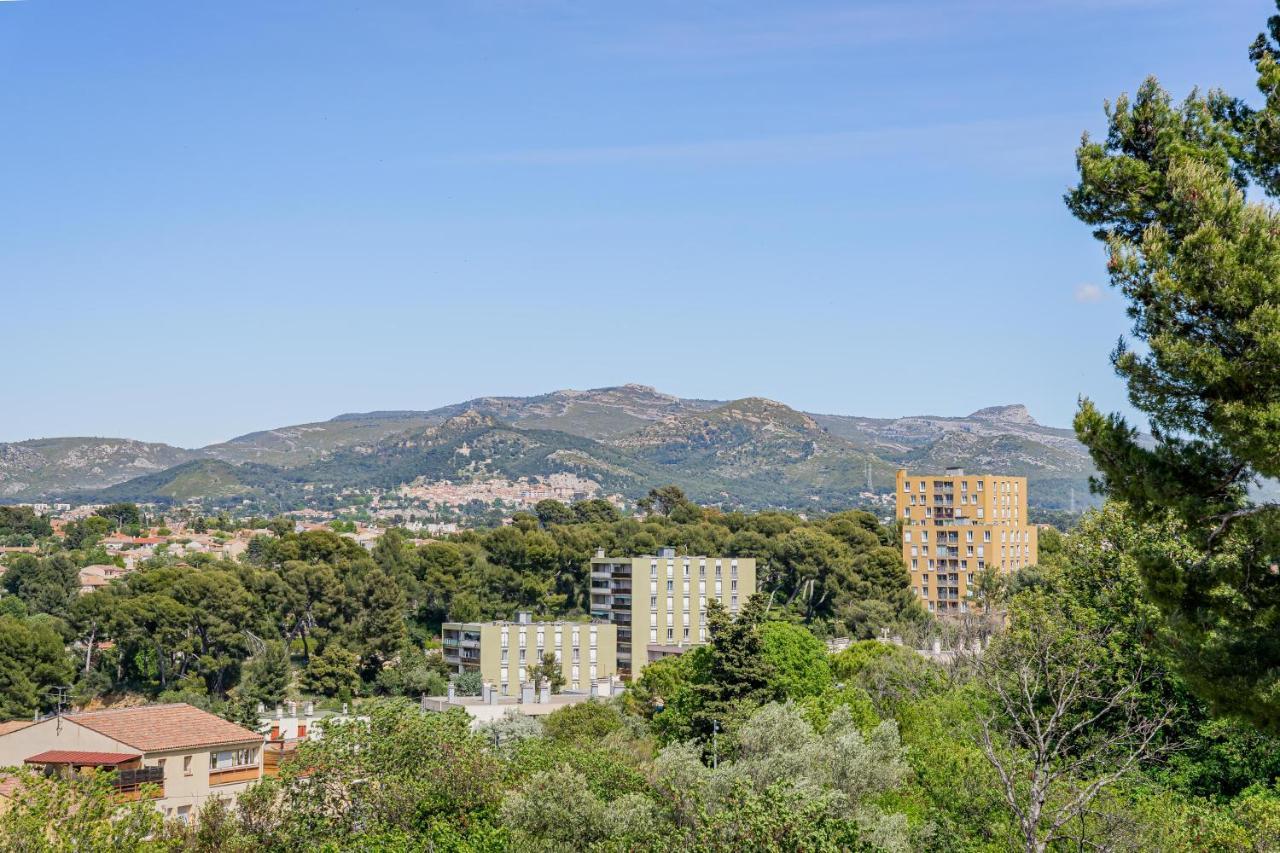 Park & Suites -Wifi-Netflix-Vue Marseille Extérieur photo